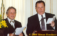 Rev. Thomas Gandow & Robert Minton 2000.  Photo © 2000 Tilman Hausherr